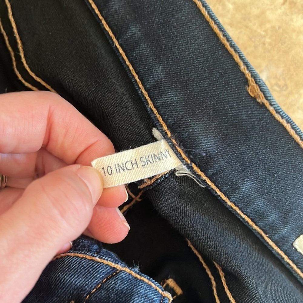 Rag & Bone 10 Inch High Rise Skinny Jeans Size 26 - Picture 4 of 8